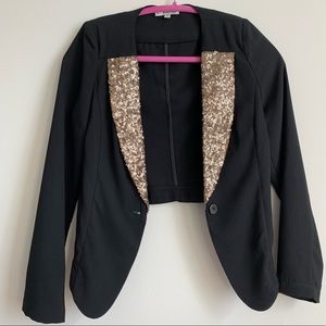 NOHRA Black & Gold Blazer